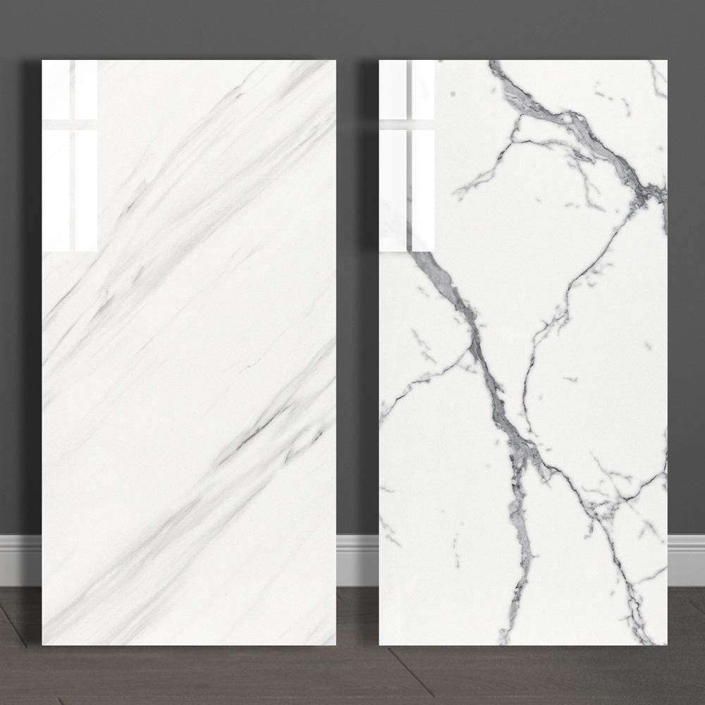 Self-Adhesive Marble Tile Wall Stickers, Aluminum Plastic Panels for Living Room Decoration