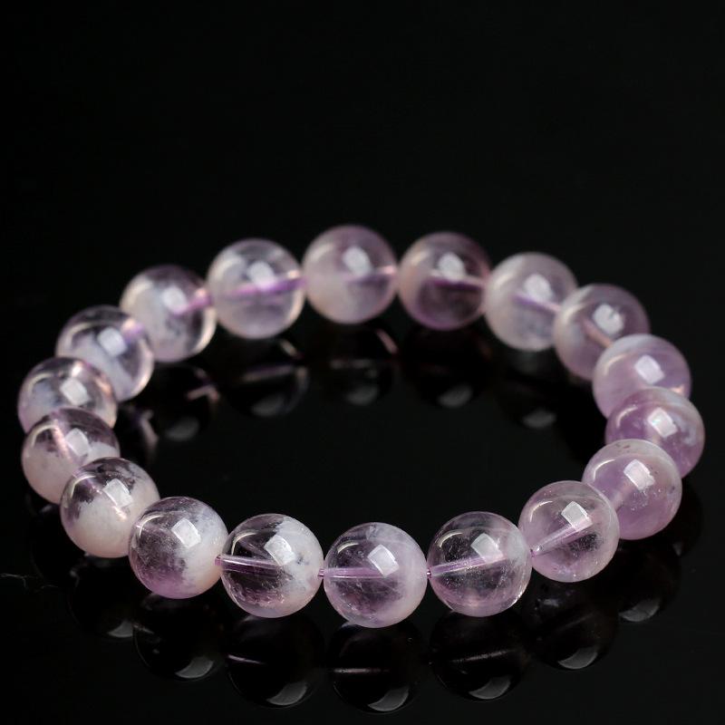 Hongchu Crystal Natural Amethyst Treasure Bowl Bracelet Fashionable Gradient Amethyst Bead Bracelet
