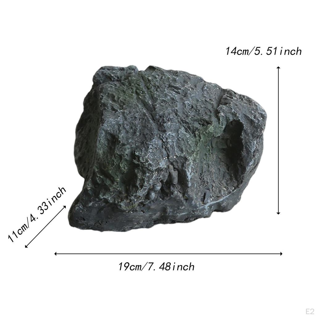 Artificial Decorative Stone for Garden, Multifunctional Irregular Accessory, Realistic Garden