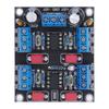 Chip Driver Board 2 Power Supply 4 Channel Pre Amplifier Module NE5532 5W DC12V‑15V