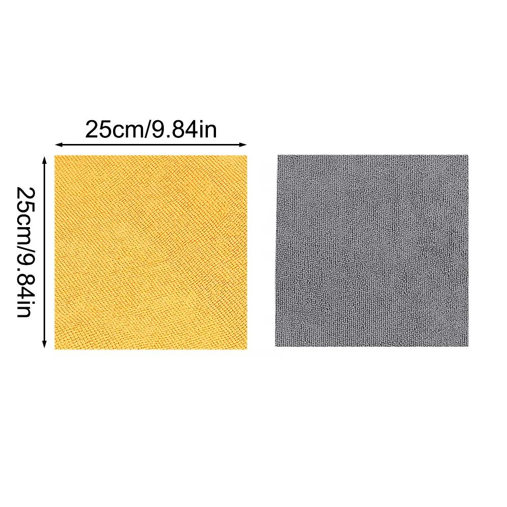 Absorbent Disposable Dishwashing Cloth 25x25CM Lazy Rag New Microfiber Cloth Roll