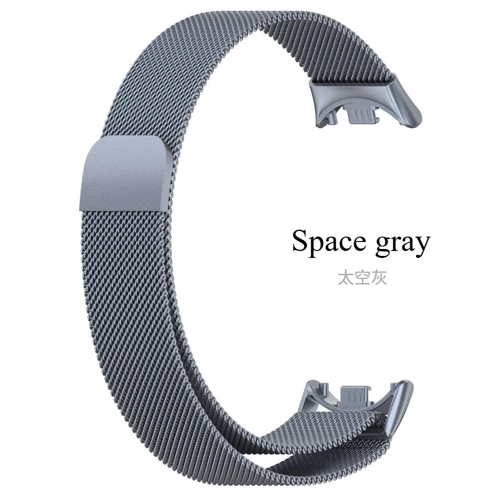 

2 шт. Нержавеющая сталь для Xiaomi mi band 10 Ремешок miband8 miband 9 Correa Браслет Xiaomi Smart Band 8 Миланская петля Аксессуары For Miband 10