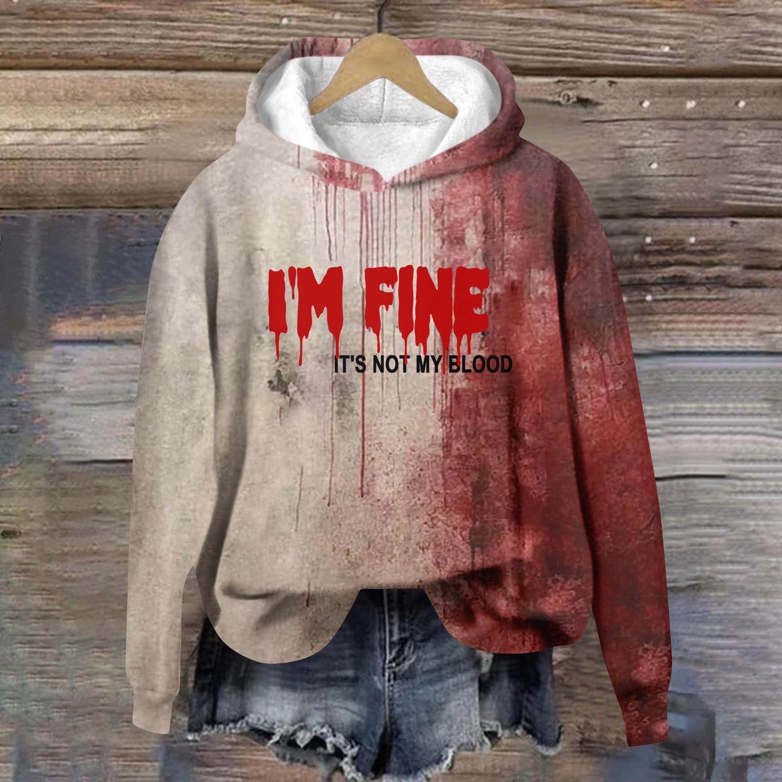 

Женские повседневные модные худи с длинным рукавом и круглым вырезом, с принтом семьи индейки цвета вина XXL красный