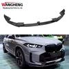 BMW X5 G05 Carbon Fiber Black Front Lip Spoiler Chin Diffuser