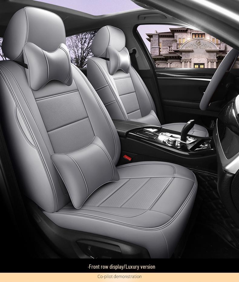 Custom-Made, All-Season, Thicker Car Seat Covers for New and Old Models, Full-Coverage