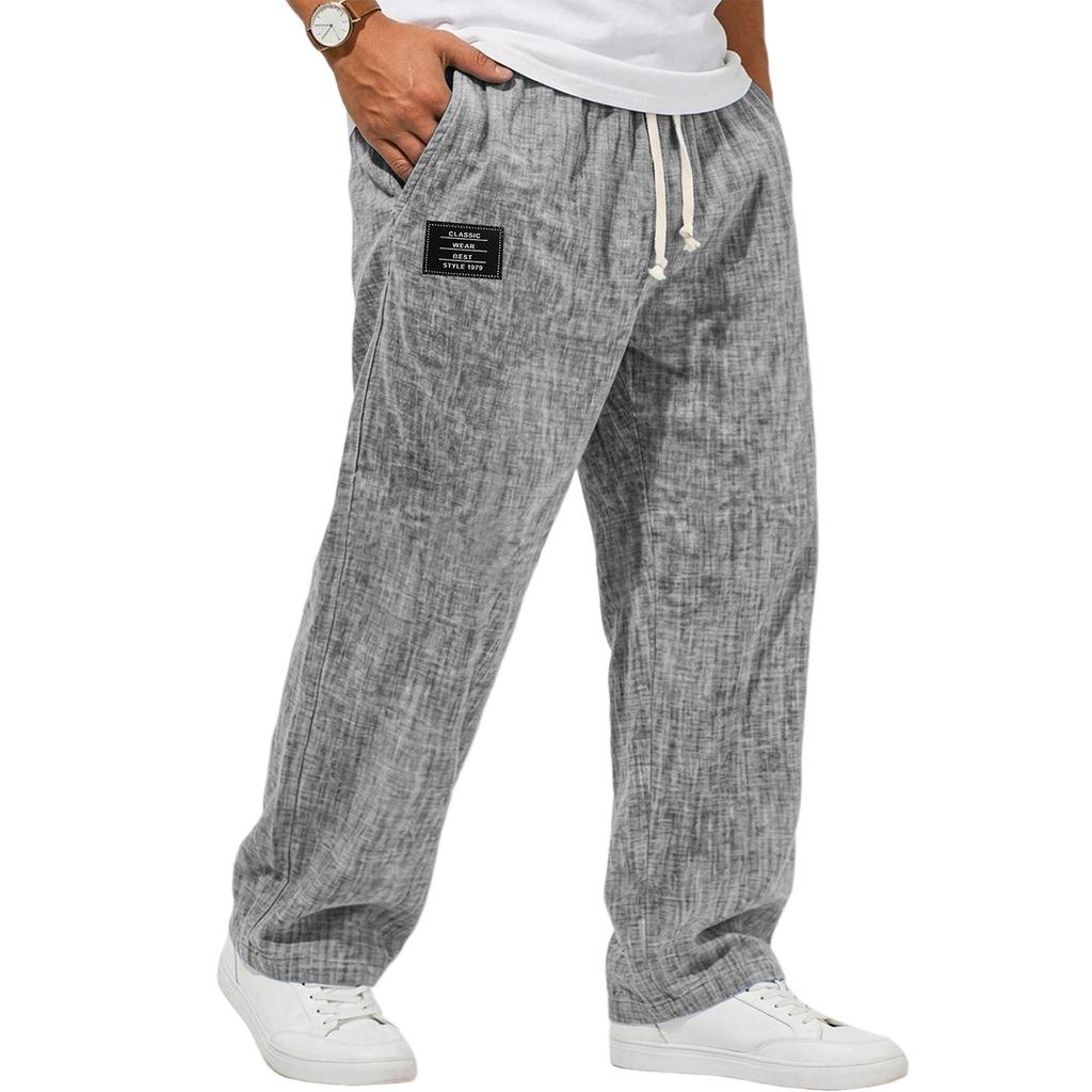 Men's Casual Color Breathable Pants for Everyday Wear