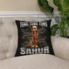 ITALlAN Brainrot Creative Animal Cushion Cover Square Sofa Cushion Cover Casual Skin-Friendly Comfortable Pillow Cover