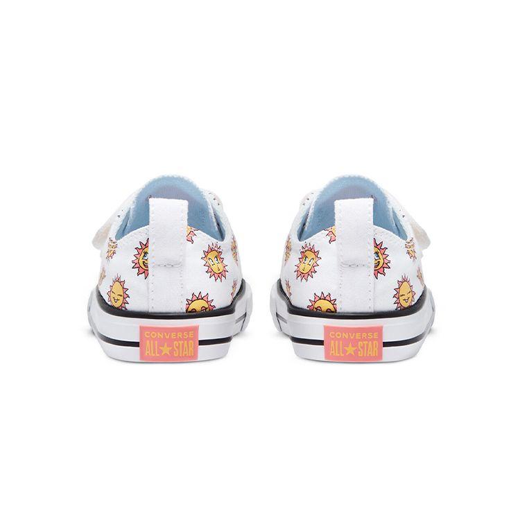 Converse Chuck Taylor All Star Low Top Sneakers Baby Sneakers White Yellow 770703C