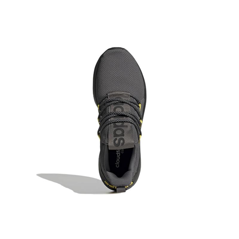 Adidas Lite Racer Adapt 5.0 Cloudfoam Slip On Shoes 'Grey Black' Sneakers GX6773