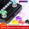 Universal Diamond Pedal Topper: Durable, Colorful Footswitch Cap for Electric Guitar Effects Pedals