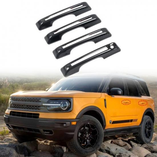 

Накладка на ручку боковой двери в стиле карбона, 4 шт. для Ford Bronco Sport -2025