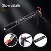 King Kong Black Bearing Soft Rubber Caulk Gun: Aluminum Alloy, Time-Saving, Labor-Saving, Thickened Structure.