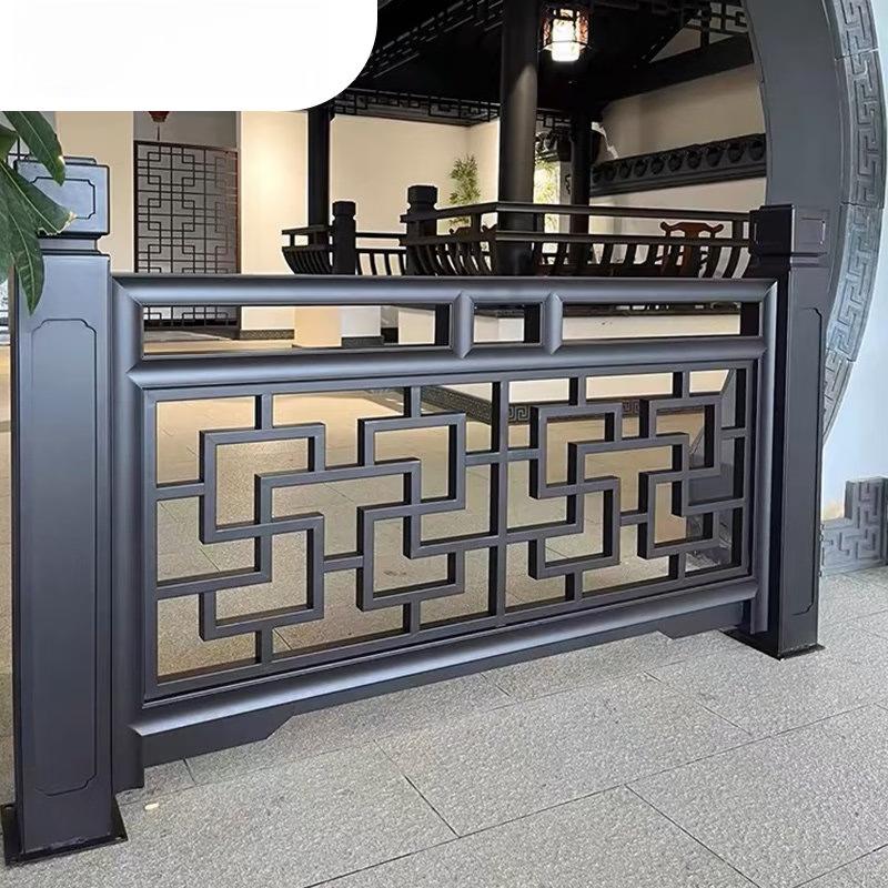Jundingying Classic Black Aluminum Balcony Railing