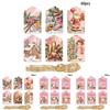 Christmas Vintage Paper Gift Tag Set With 60pcs For Holiday Party Decor
