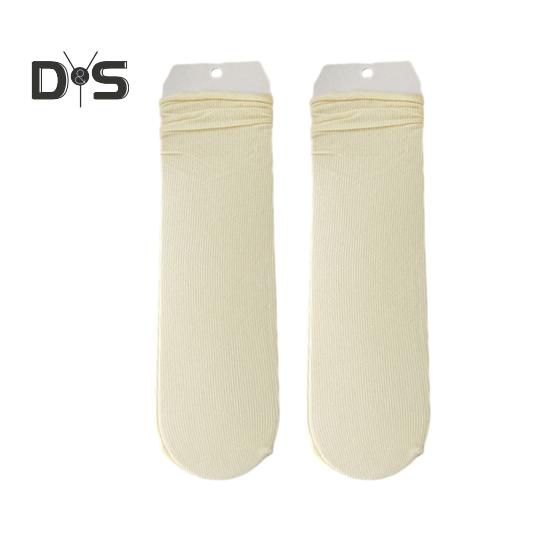 

Летние ультратонкие носки для женщин Ice Silk, дышащие спортивные носки для повседневного ношения выше щиколотки бежевый