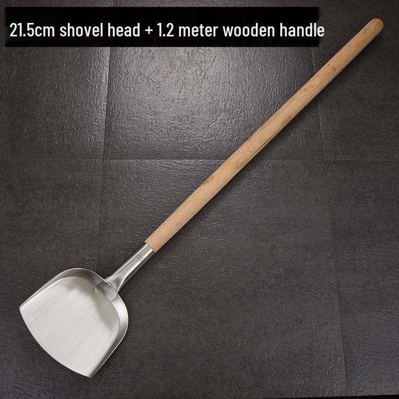 Shangjinsheng 304 Stainless Steel Long Handle Canteen Spatula