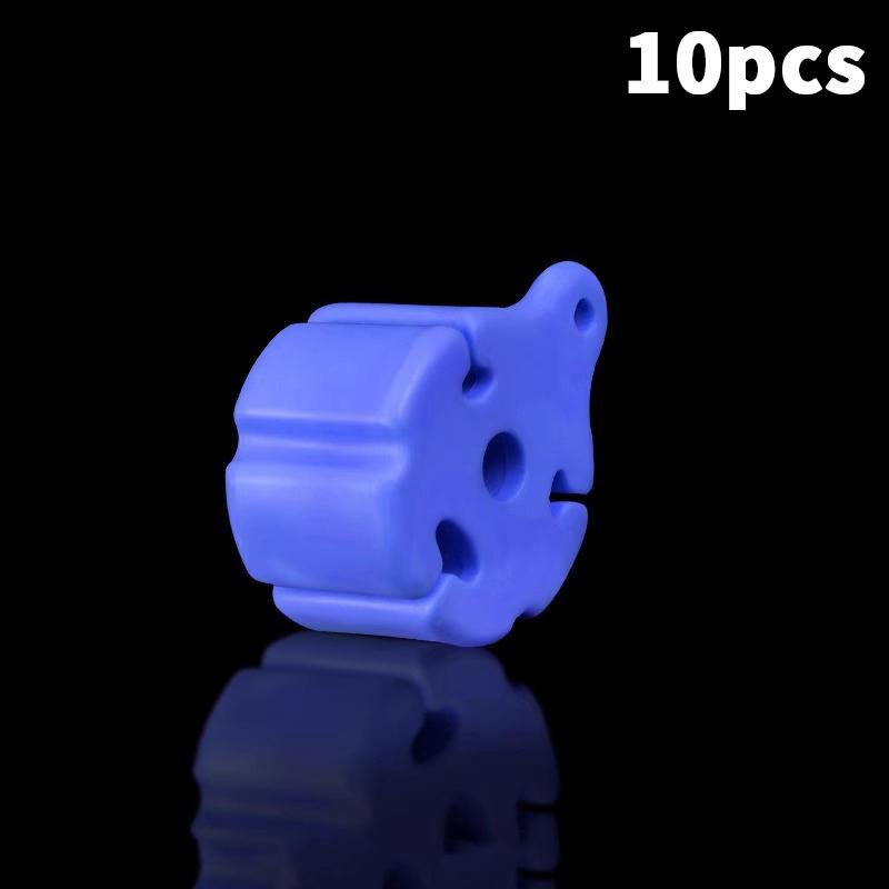 5/10Pcs Portable Fishing Rod Holder Ball Bundle Ball Fishing Storage Accessories Rod Tie Belt Lure Fishing Rod Tool