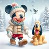 DIY Winnie the Pooh Stitch Mickey Minnie Mouse Diamond Painting Full Round Diamond Embroidery Mosaic Picture Kit Decoration