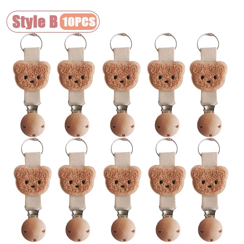 Niedlicher Bärenkopf-Hutclip für Kinder und Erwachsene, universelle Sonnenhutklemme, Reise-Verlustsicherung für Taschen, Sonnenschutz im Freien