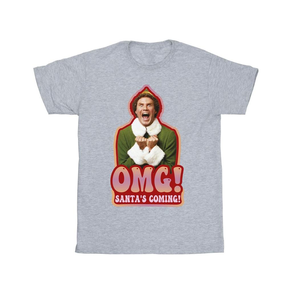 Elf Mens SantaÂ´s Coming T-Shirt