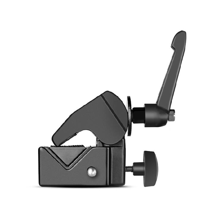

Aluminum Alloy Photography Clamps With Two Threaded Spigots For Strobe Lights And Extension Arms