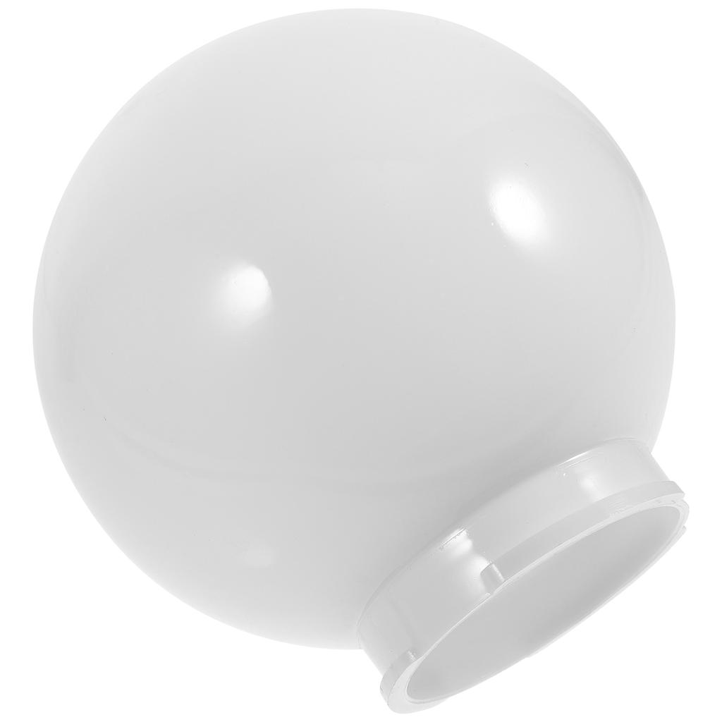 Lamps Ball Lampshade Vintage Wall Sconces Ceiling Fan with Light White Globe Cover Acrylic Street