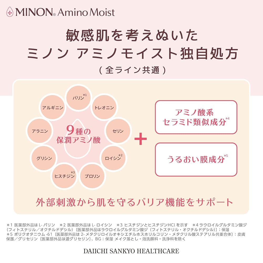 MINON Amino Moist Moist Charge Cream 40g for Sensitive and Dry Skin