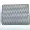 1PC Silicone Dish Drying Mat Heat Resistant Drying Mat For Kitchen Counter Sink Refrigerator Drawer Liner Kitchen Drying Mat