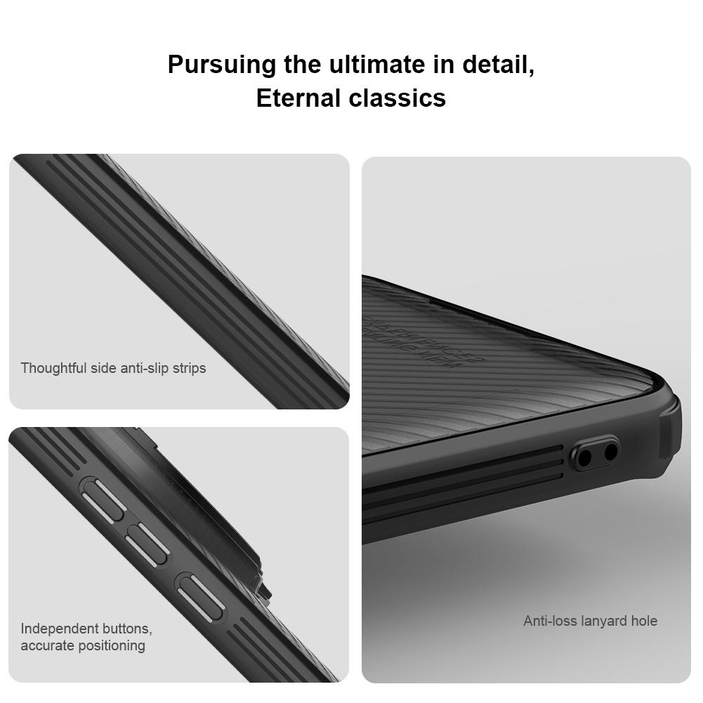 For Xiaomi MI 15 Ultra Phone Case Nillkin CamShield Prop Magnetic Clear Version Hard PC+TPU Shell Shockproof Back Cover