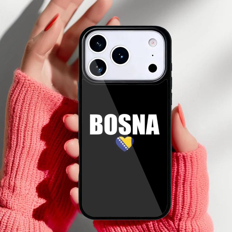 Bosnien und Herzegowina Reisepass weiche Handyhülle für iPhone 17 16 15 14 13 Pro Max Rückabdeckung für 12 11 Pro Hülle