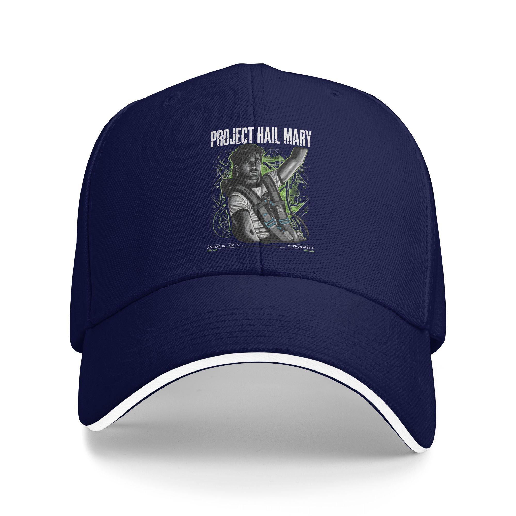 

Project Hail Mary Rocky Amaze Jazz Hands I Had Potential Casual Baseball Cap Summer Trucker Hat Breathable Outdoor Snapback Cap One Size темно-синього кольору