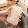 1/3/5/10PcsNatural Loofah Sponge Scrubber Plant Fiber Dish Washing Pad Oil Stain Remover Reusable Kitchen Cleaner with Rope