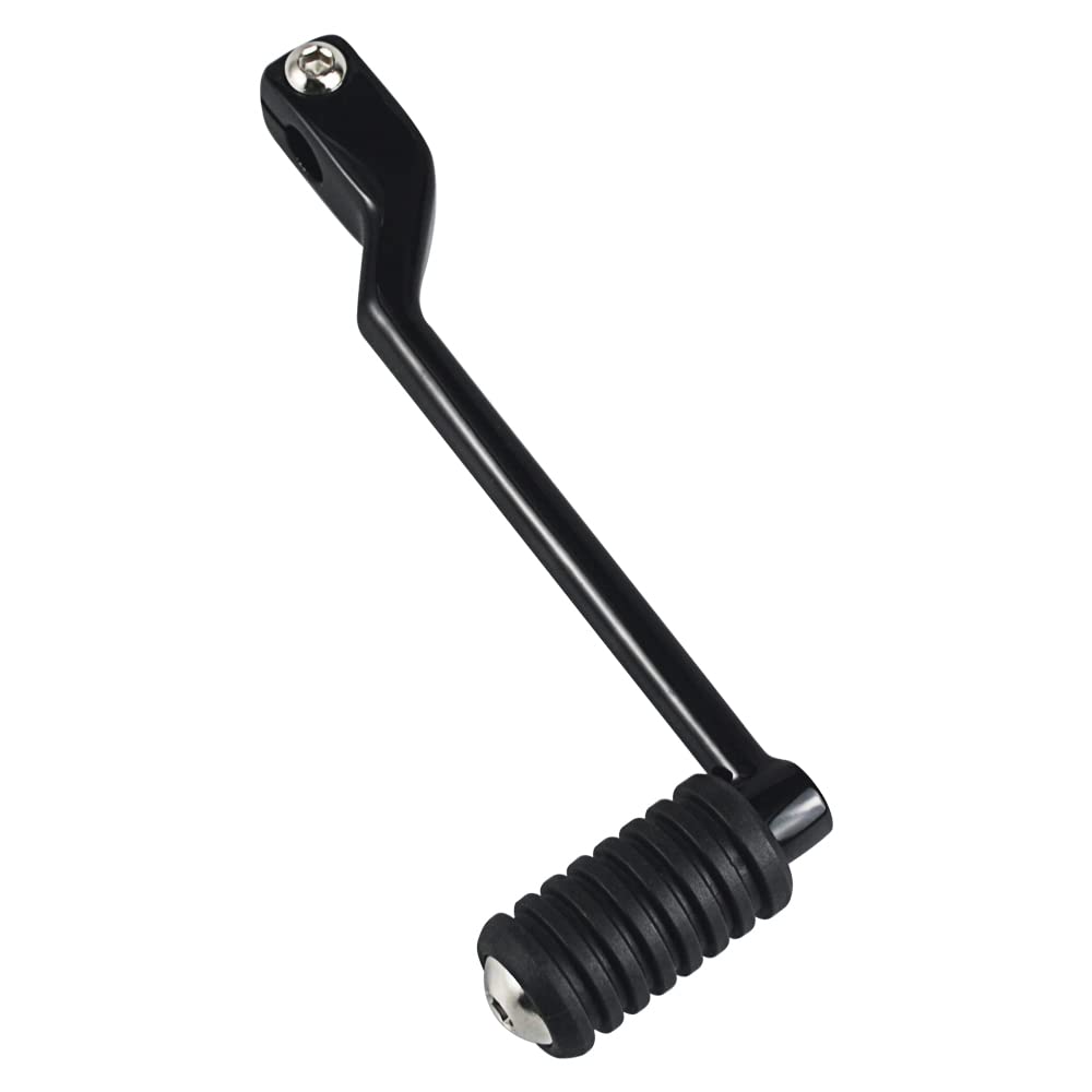 WOWTK Heel Shift Rear Shift Lever for FL Softail Touring Road Glide Electra Road King Street Glide and Trike Models Black Lever, Harley-Davidson