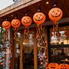 Halloween Pumpkin Lantern Hanging Decoration for Outdoor or Store Entrance