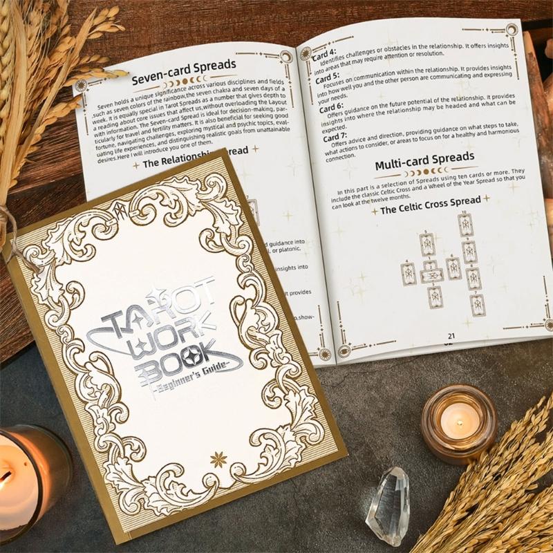 Mystical Journal For Divination Quickly Sketches Zones Light weight Spiritual Card Reading Journal