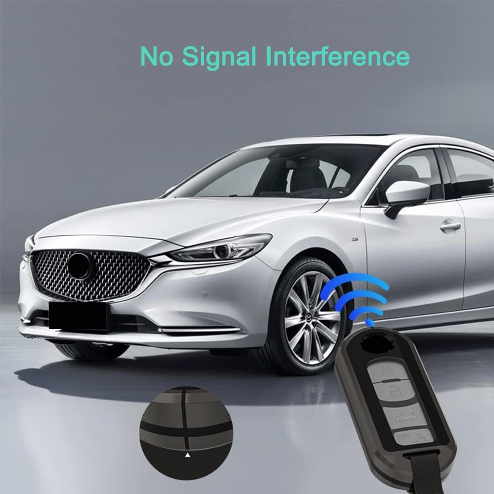 Alloy Metal Key Fob Cover,2 Pack Compatible with Mazda 3 6 8 Miata MX-5 CX-3 CX-5 CX-7 CX-9 RX-8