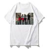 Maneskin Hip Hop Print Goth Harajuku Women T-shirt Casual Ladies Basic O-collar Short Sleeved Y2k Top Tshirt Girl,Drop Ship