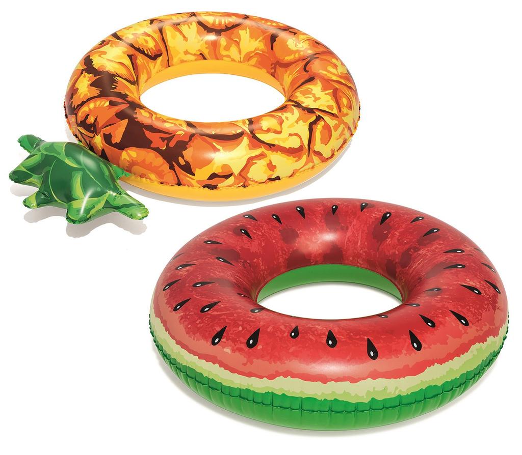 Fruit Swimming Ring 2 Patterns Bestway 36121 Pineapple