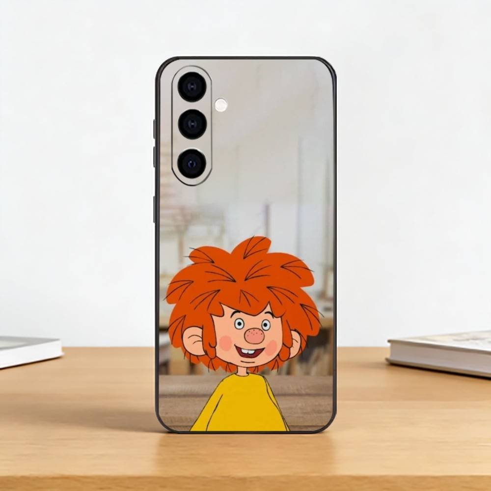 M-Meister E-Eder und Sein Pumuckl Phone Case For Samsung Galaxy A73,A72,A71,A70,A53,A52,A51,Soft Silicone Black Cover