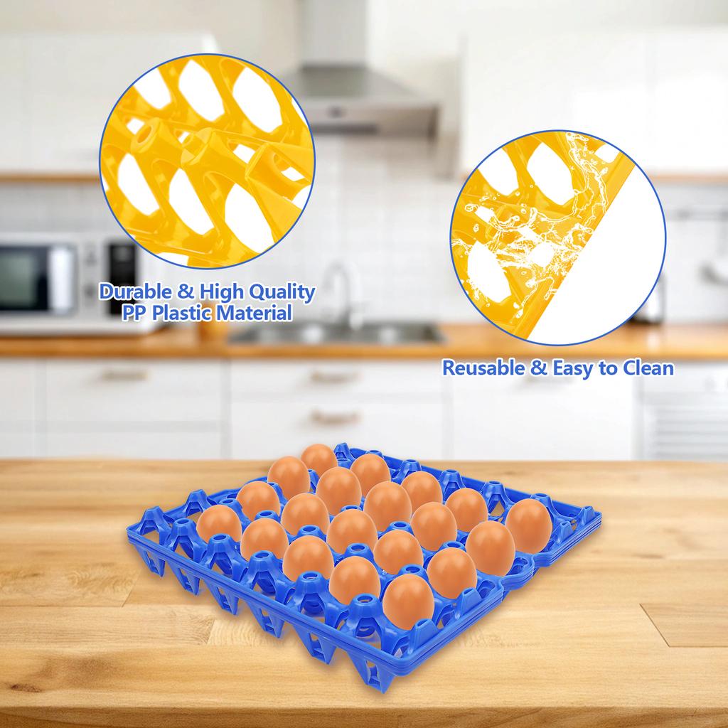 10 Pak Bulk Eierdozen Plastic Eierbakken Eierkratten Plastic Eierdozen Voor Thuis Kippenhouders