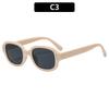 Trendy Vintage Design Women's Sunglasses UV400 Rectangle Frame Hot Selling Fashionable Brand Sun Glasses