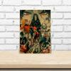 Vintage Anime  Demon Slayer Kimetsu No Yaiba Posters Retro Room Decoration Wall Painting Decorative Picture Home Decor Aesthetic