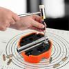 5PCS Roll Pin Punch Set,8-Inch Carbon Steel Pin Punch Tool Kit (1/8IN To 3/8IN) with Storage for Wat