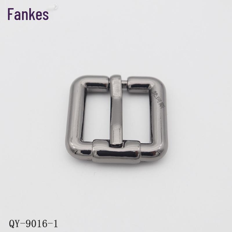 In Stock: Gold Die-Cast 5-Point Needle-Through Buckle for Luggage, Shoes, Belts, and Bags