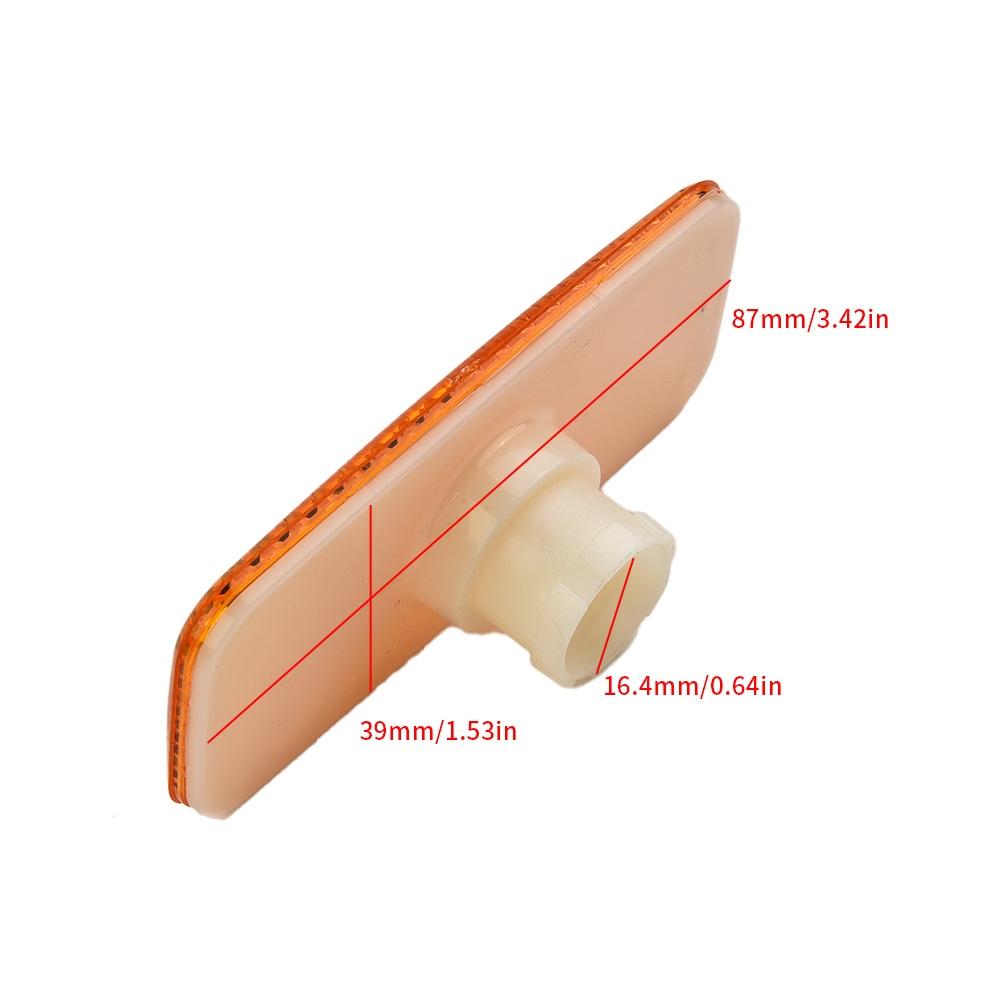 Side Marker Light Lamp Reflector Lens Cover Fit For Ford Transit MK6 MK7