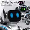 Remote Control Transforming Stunt Car & Mechanical Dog Toy with Gesture Sensing and Electric Drift for Kids