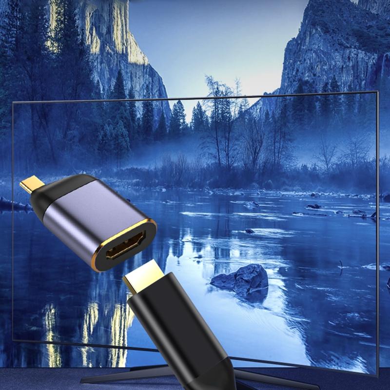 8K 60hz Type C Adapter USB C /DP/Mini DP to hdmi-compatible Converter for PC Computer TV Display Phone Cable