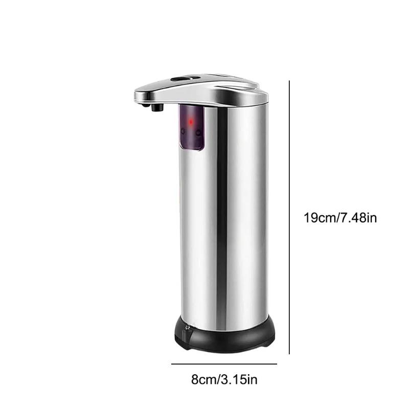 Automatic Soap Dispenser Touchless Smart Foam Machine IPX6 Waterproof Battery Powered Stainless SteelLiquid Foam Soap Dispenser