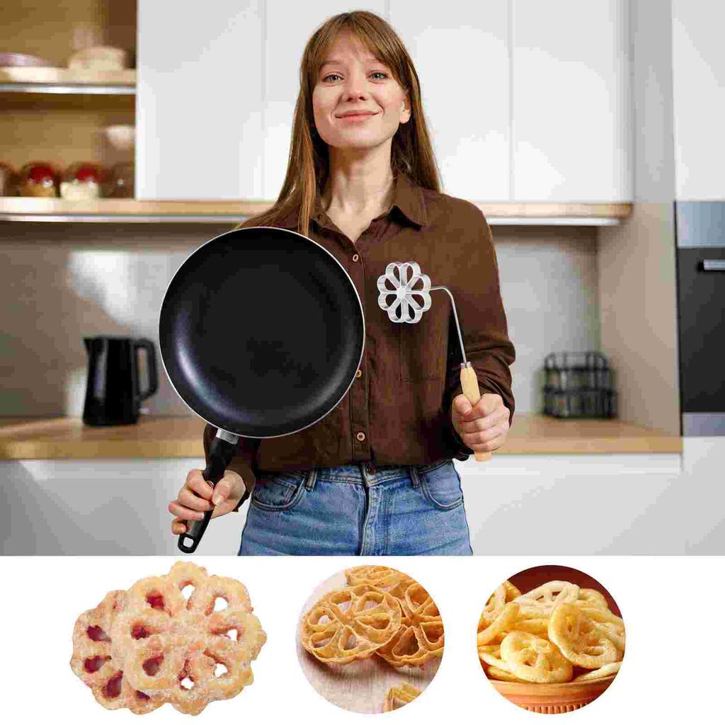 Mold Biscuits Fried Snack for Kitchen Snacks Mould Molds Waffles Aluminum Alloy Tools Dough
