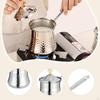 Coffee Maker, Kitchen Utensil, Ideal for Camping And Induction Cookers, with Anti-spill Spout,
